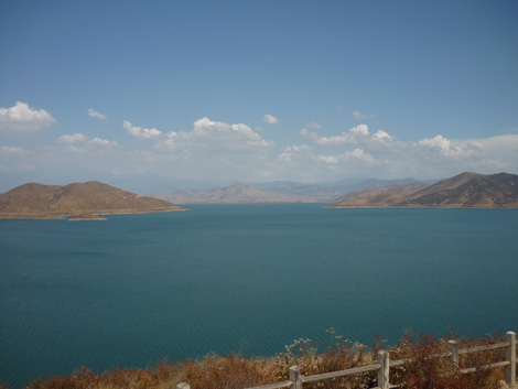 Diamond Valley Lake now covers the area where the fossils were found.